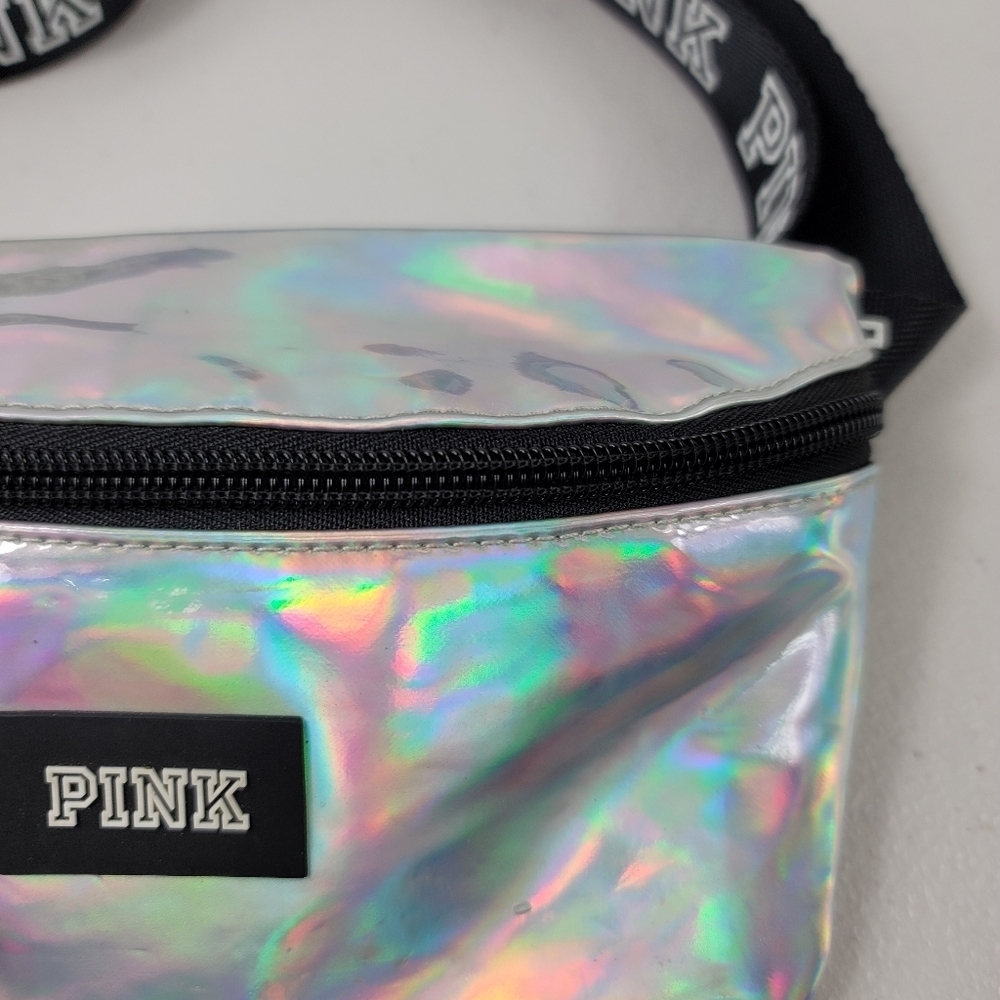 Victoria' Secrets PINK Fanny pack silver colored - Picture 2 of 9